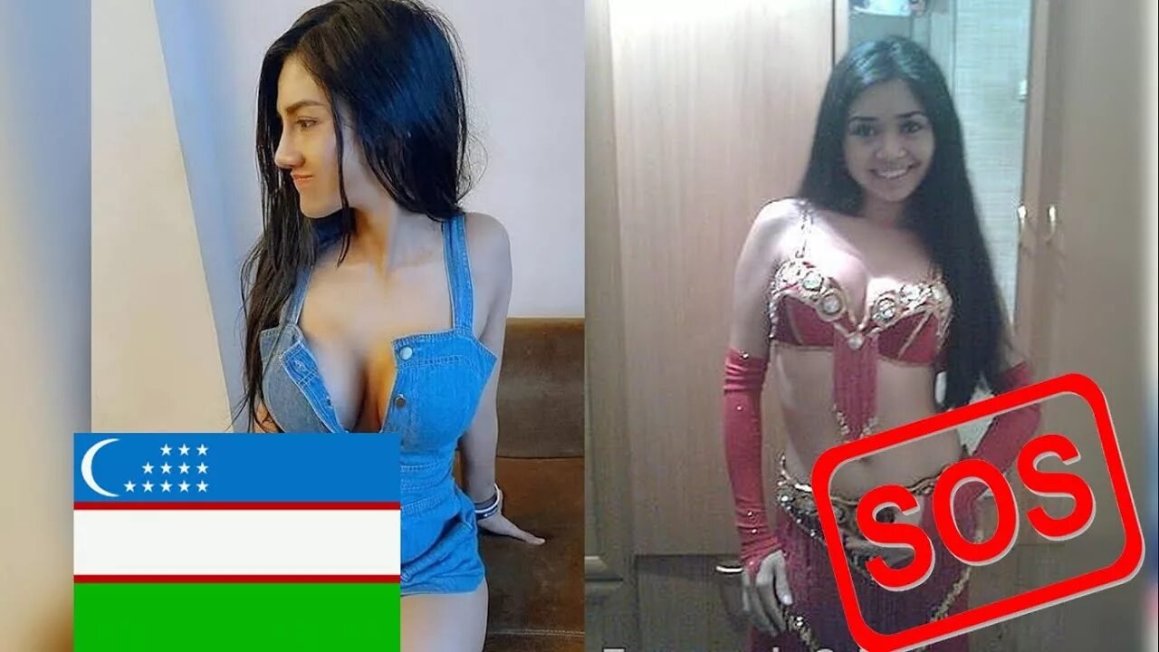 Запал молодой узбеки